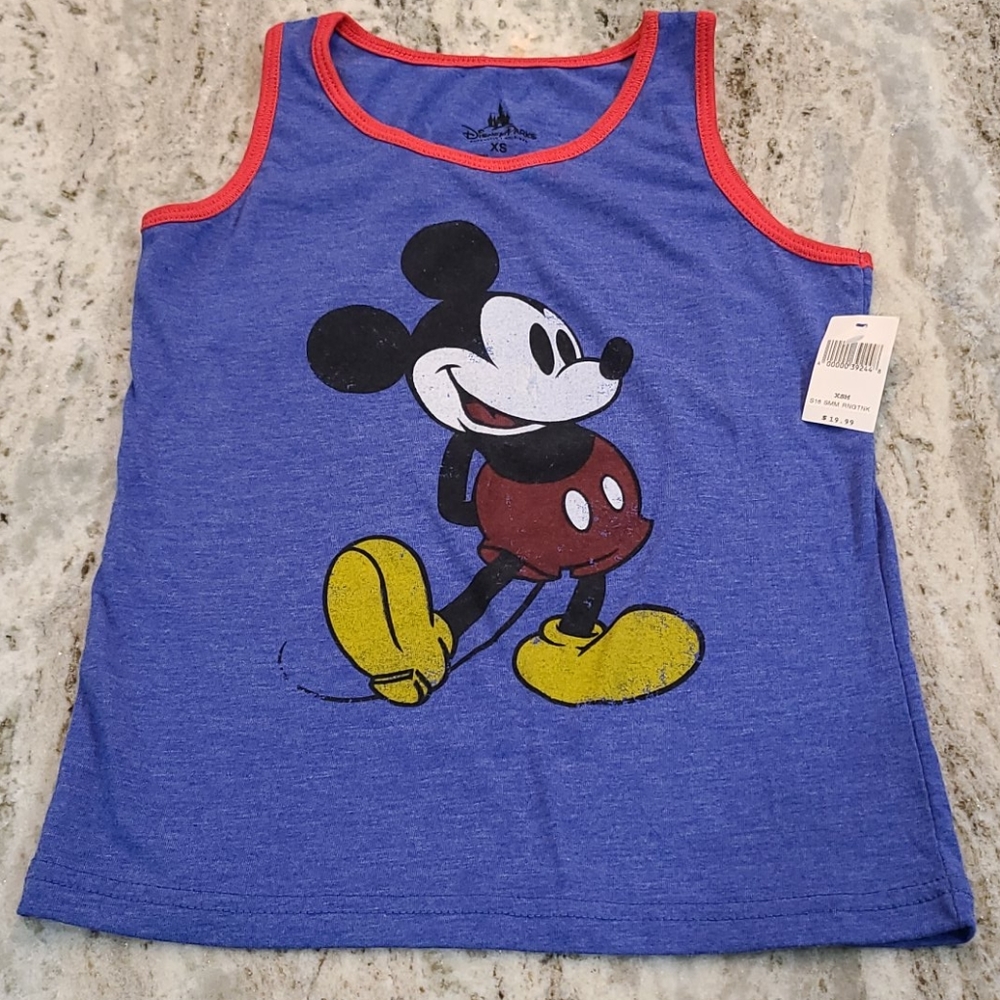 Disney Mickey Mouse Tank Top Boys Size XS